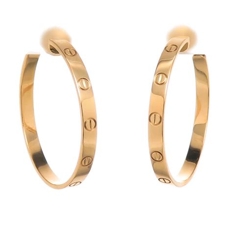 cartier love earrings for women.